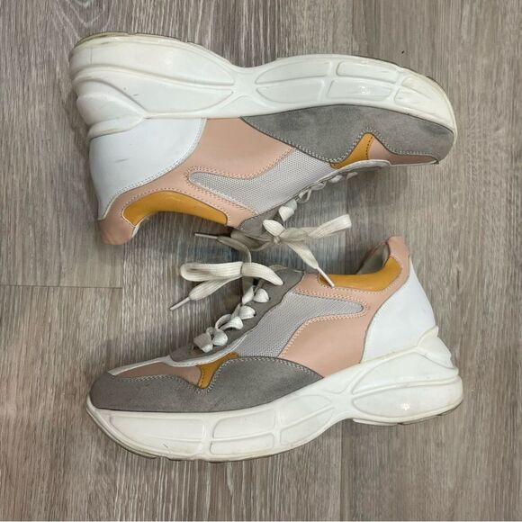 Steve Madden Womens Memory Pink / Multicolored Shoes 39 - Picture 3 of 8